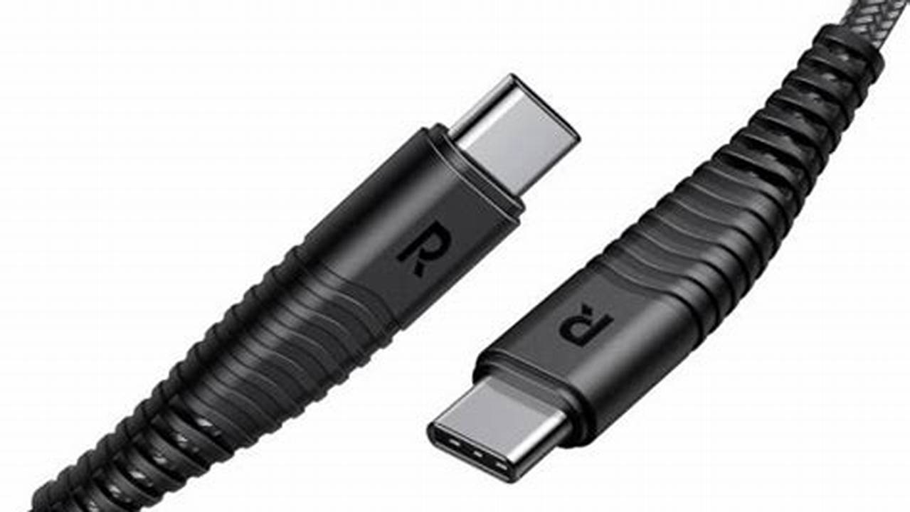 Kabel RAVPower USB-C Ke USB-C, Rekomendasi