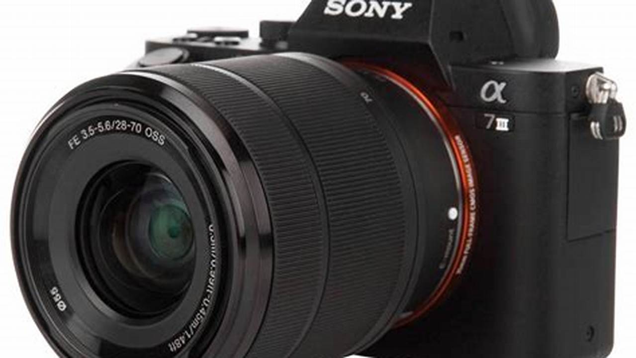 Kamera Mirrorless Sony Alpha 7R III, Rekomendasi