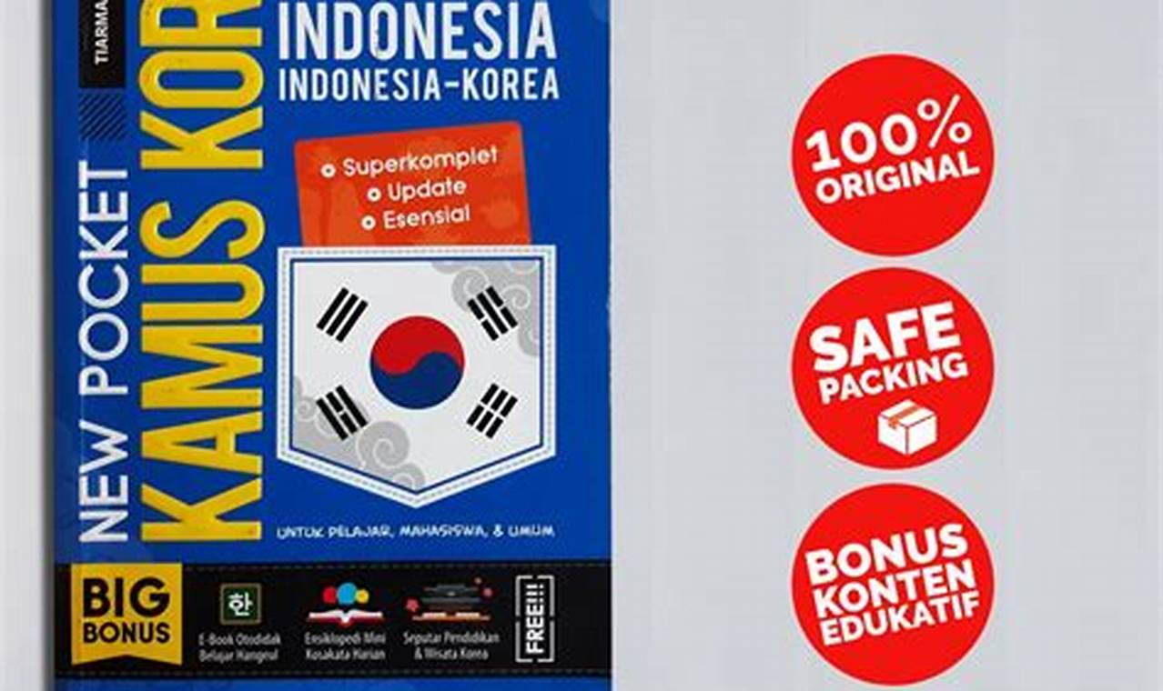 Kamus Bahasa Korea Indonesia Terbaik