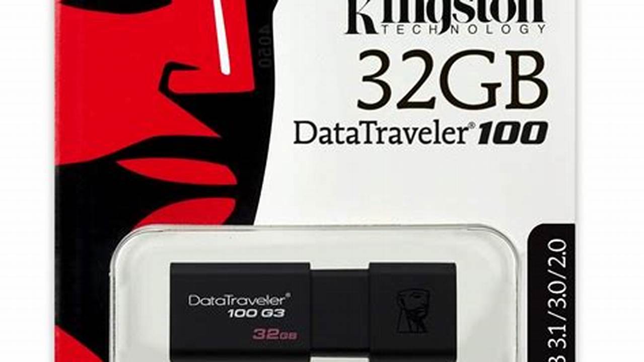 Kingston DataTraveler 32GB, Rekomendasi