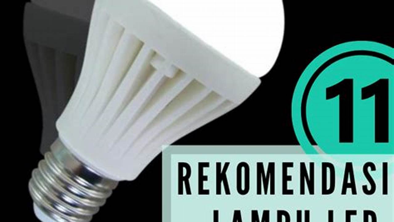 Lampu Kilat LED, Rekomendasi
