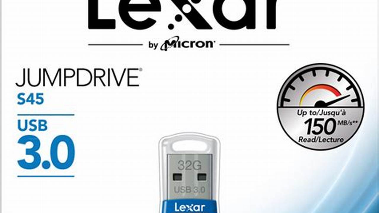 Lexar JumpDrive S45 32GB - Rp 85.000, Rekomendasi