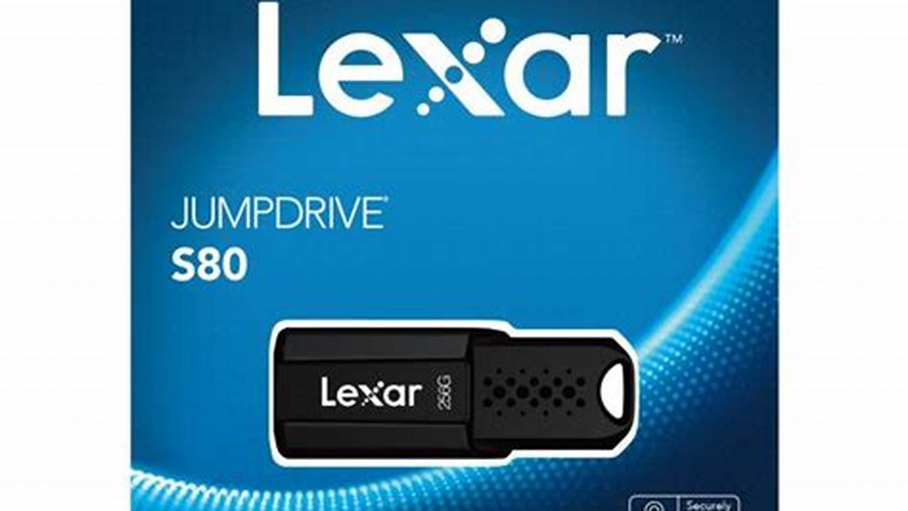 Lexar JumpDrive, Rekomendasi