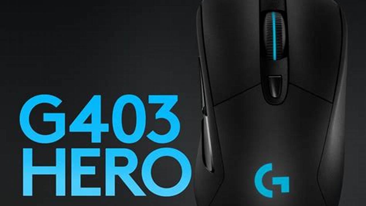 Logitech G403 Hero, Rekomendasi