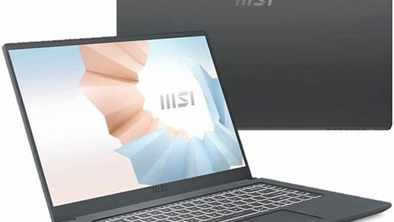 MSI Modern 15 A5M, Rekomendasi