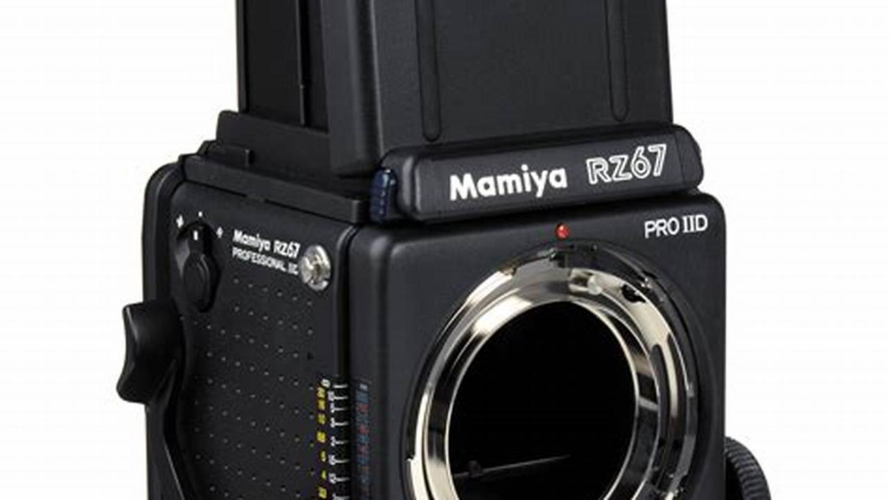 Mamiya RZ67 Pro II (kamera Medium Format), Rekomendasi