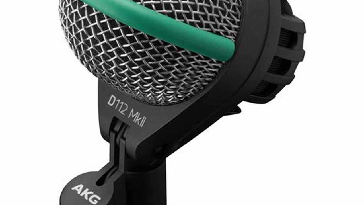 Mikrofon Dinamis AKG D112, Rekomendasi