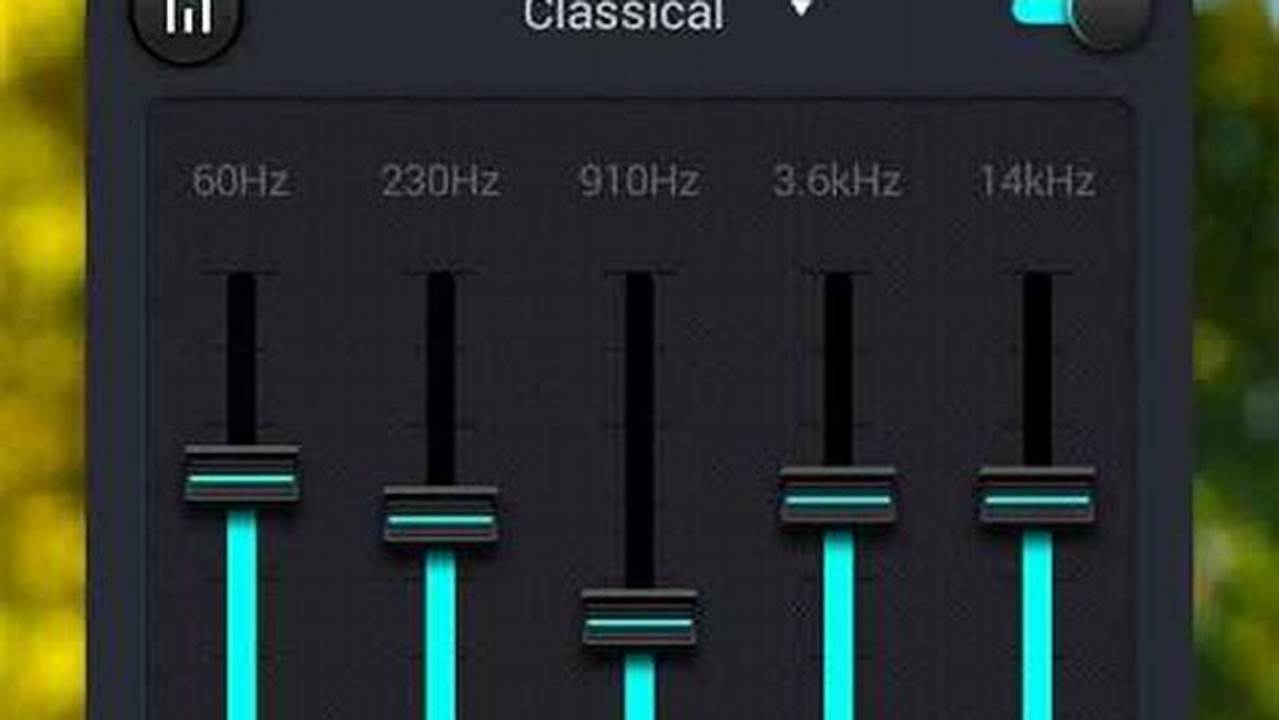 Music Volume EQ, Rekomendasi