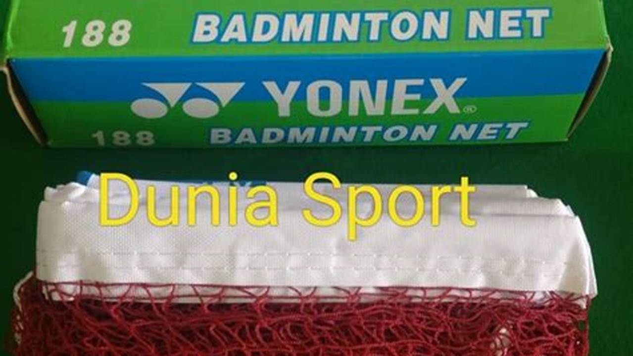Net Bulu Tangkis, Rekomendasi