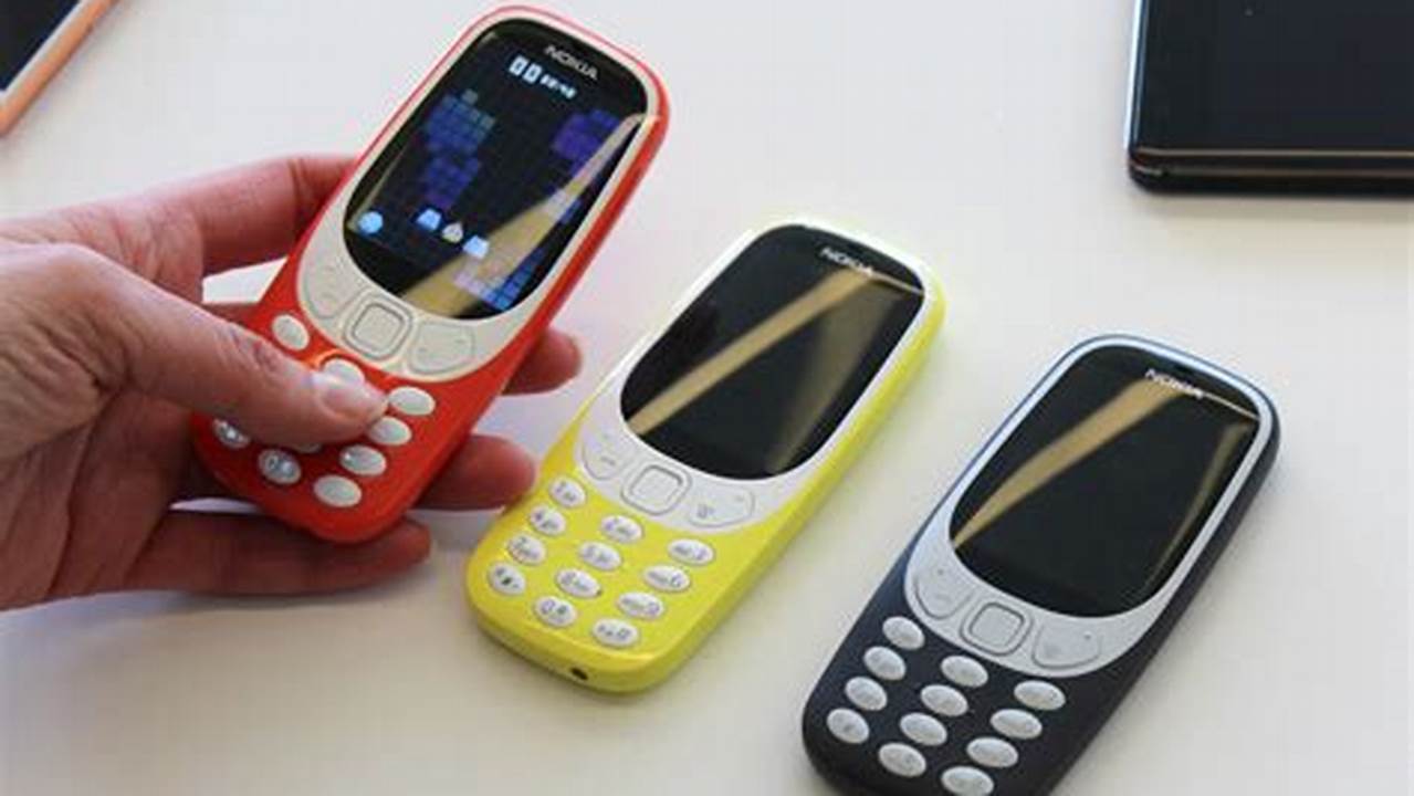 Nokia 3310, Rekomendasi