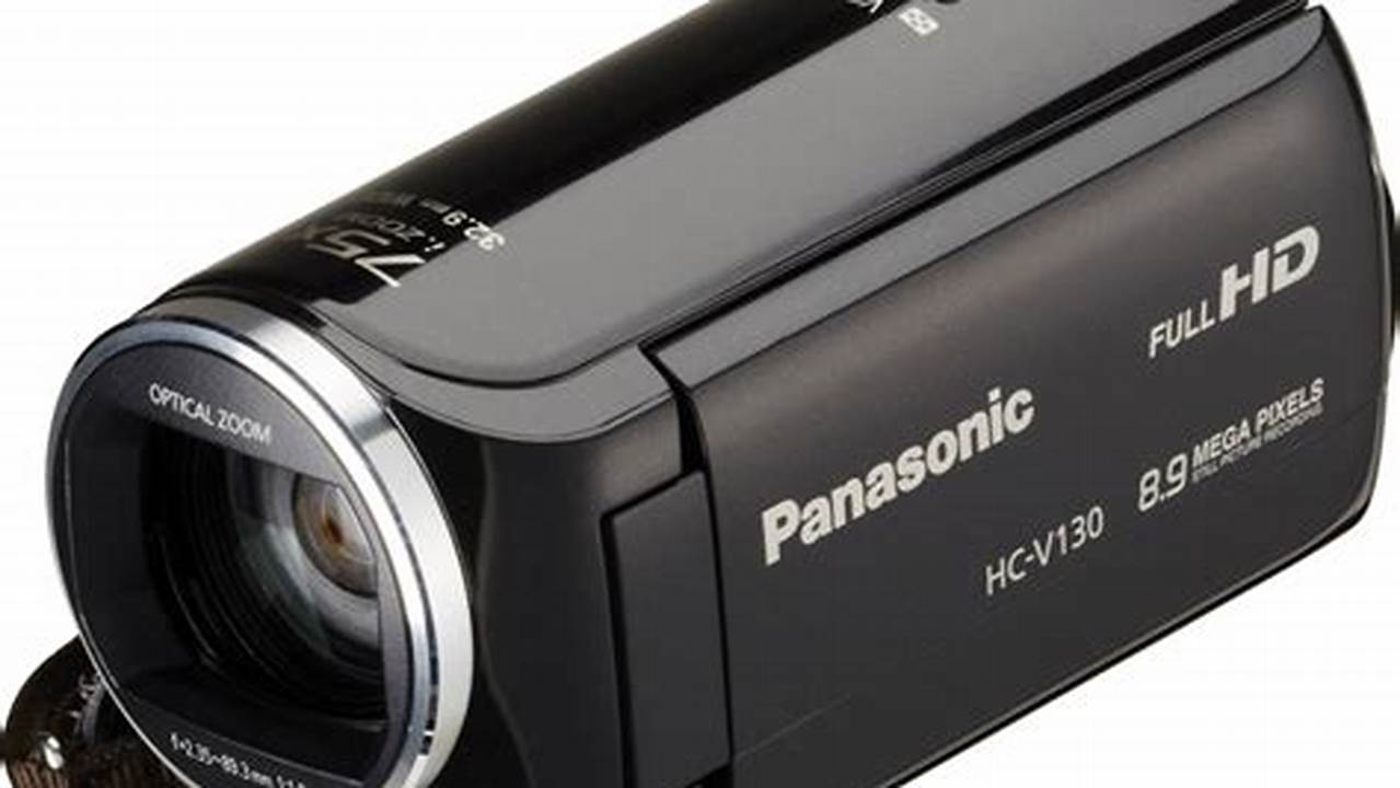 Panasonic HC-V130, Rekomendasi