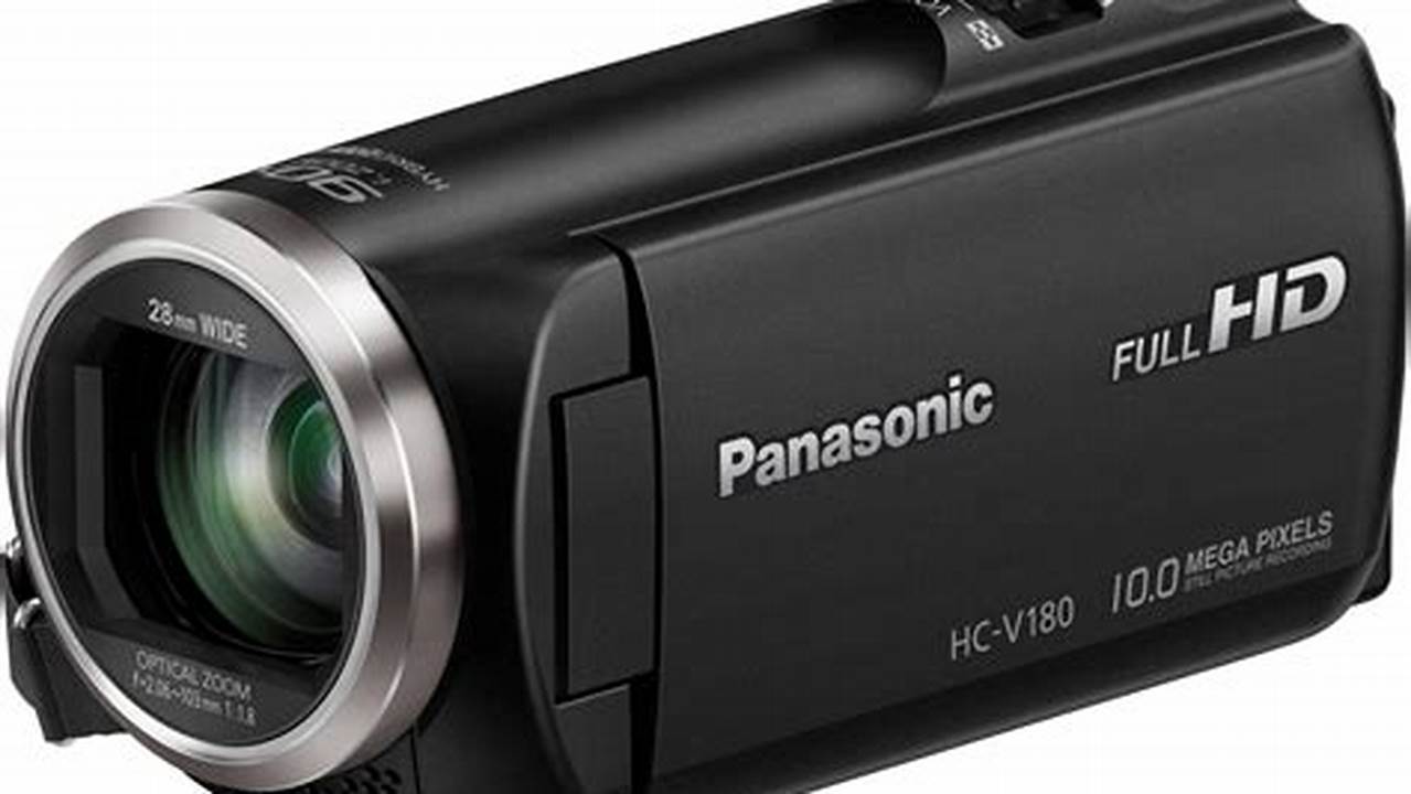 Panasonic HC-V180K, Rekomendasi