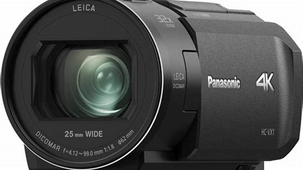 Panasonic HC-VX1, Rekomendasi