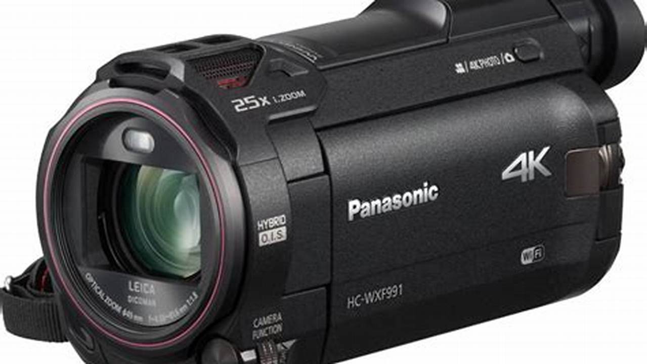 Panasonic HC-WXF991K, Rekomendasi