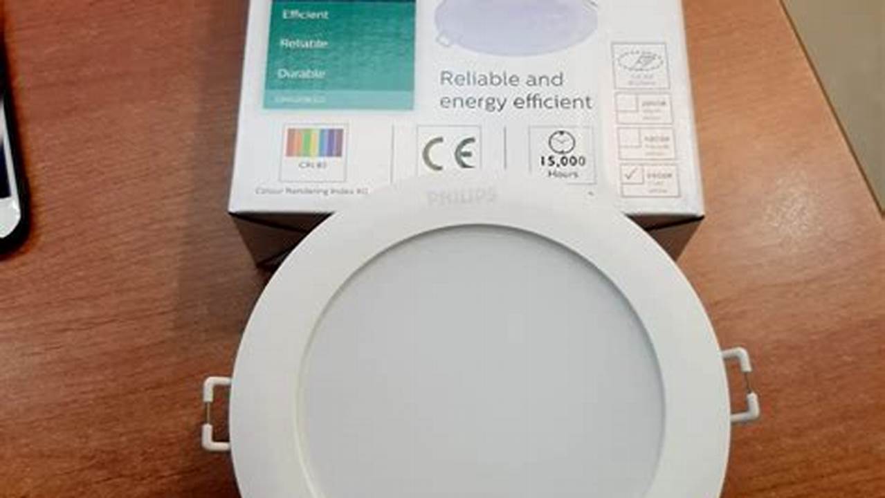 Philips Essential Smart LED Downlight 9W, Rekomendasi