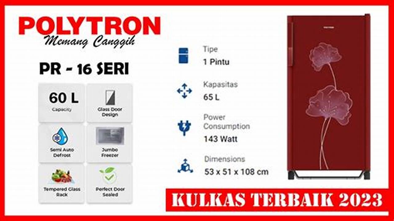 Polytron Belleza PRV 200L, Rekomendasi