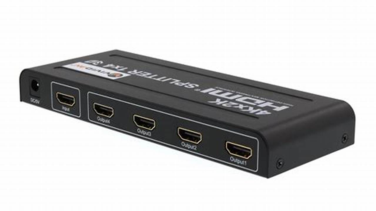 Portta HDMI Splitter 1x4, Rekomendasi