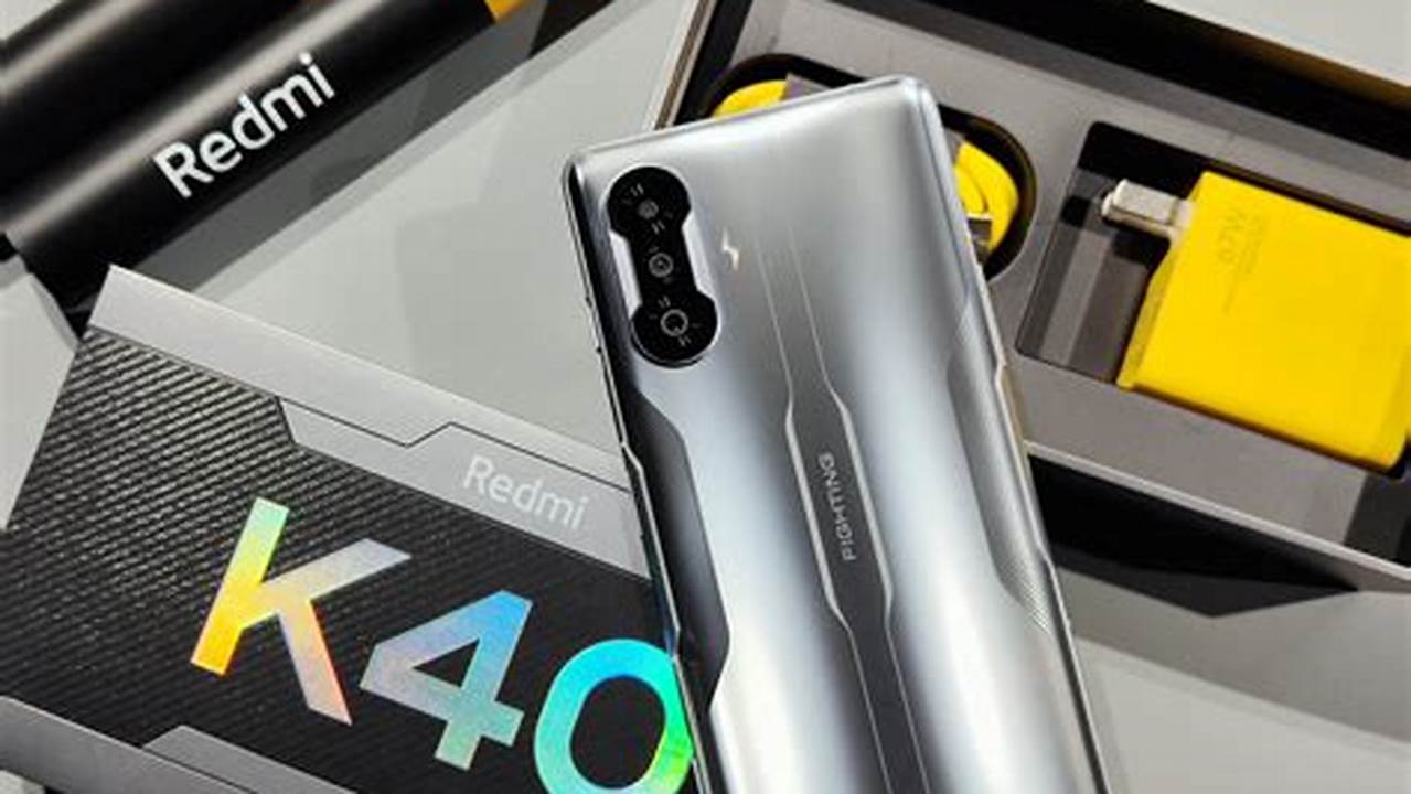 Redmi K40 Gaming, Rekomendasi
