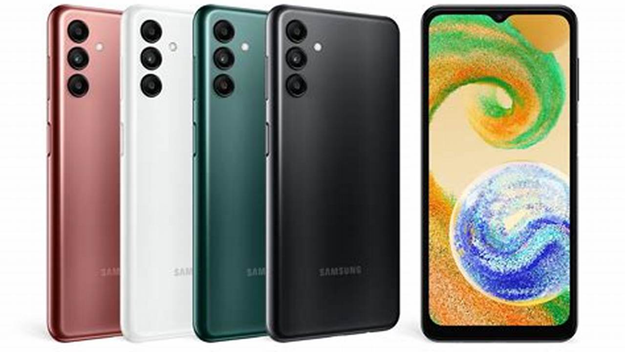Samsung Galaxy A04s, Rekomendasi