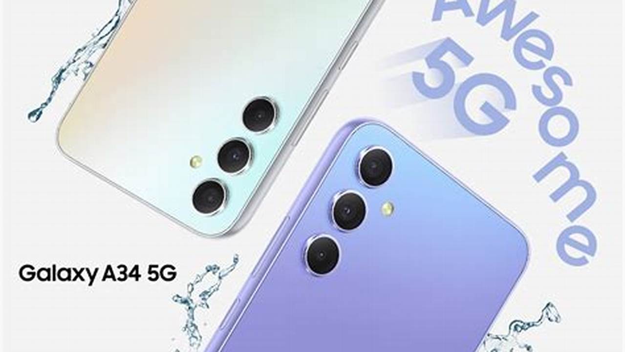 Samsung Galaxy A34 5G, Rekomendasi