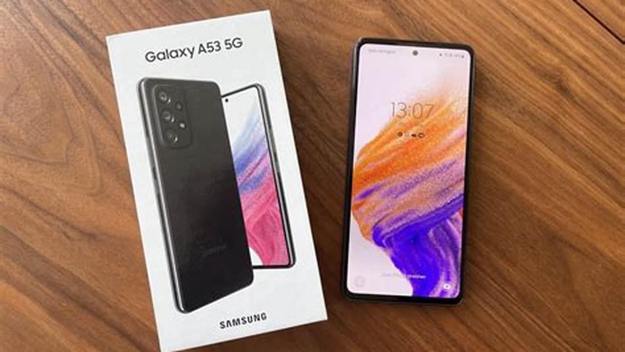 Samsung Galaxy A53 5G - Rp. 5.999.000, Rekomendasi