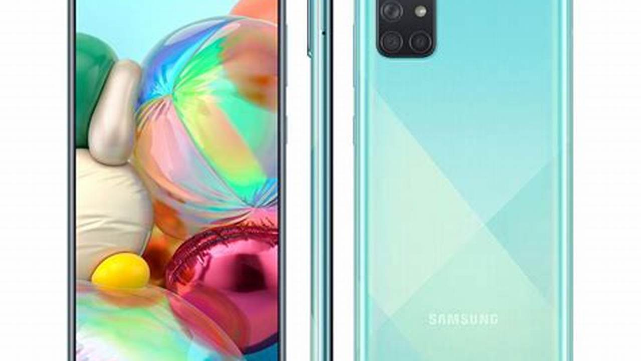 Samsung Galaxy A71, Rekomendasi