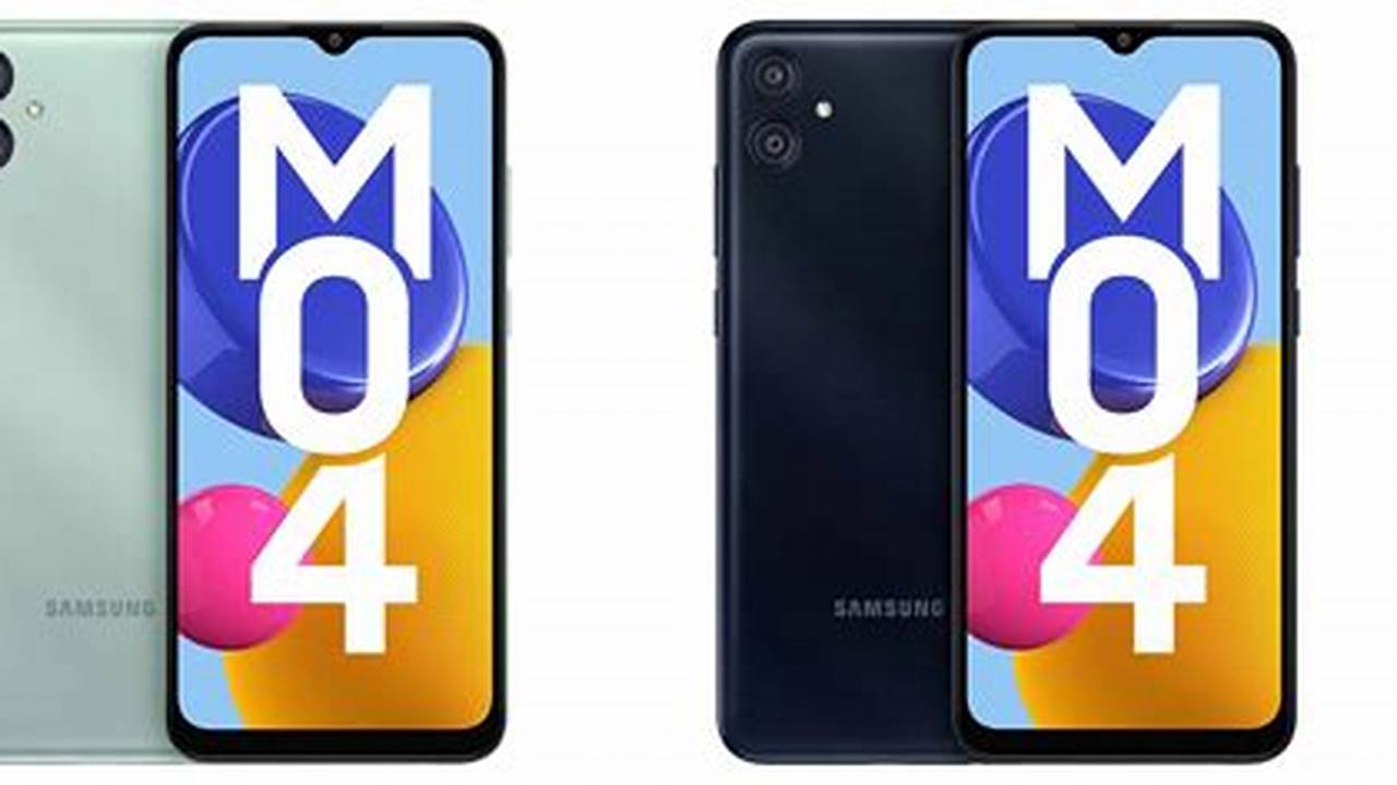 Samsung Galaxy M04, Rekomendasi