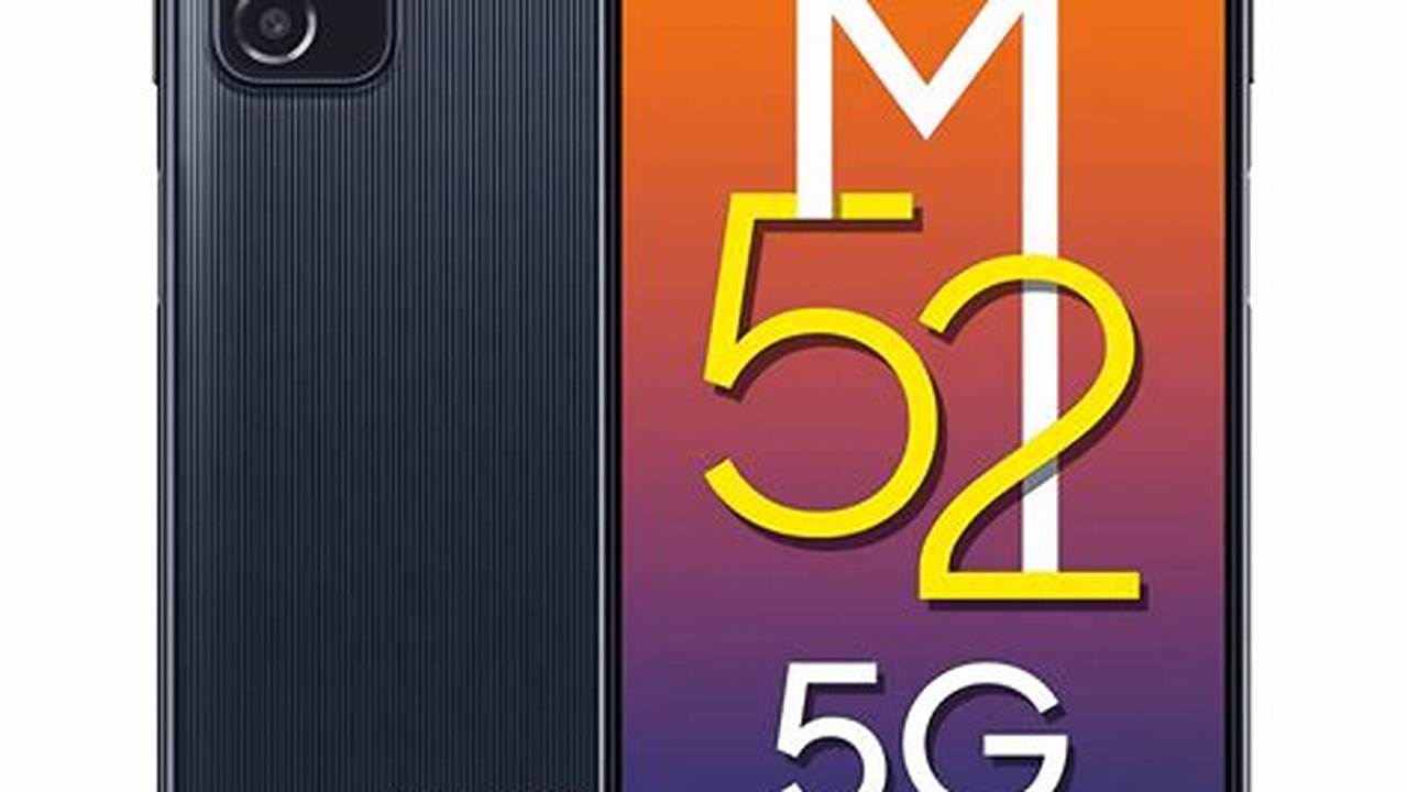 Samsung Galaxy M52 5G, Rekomendasi