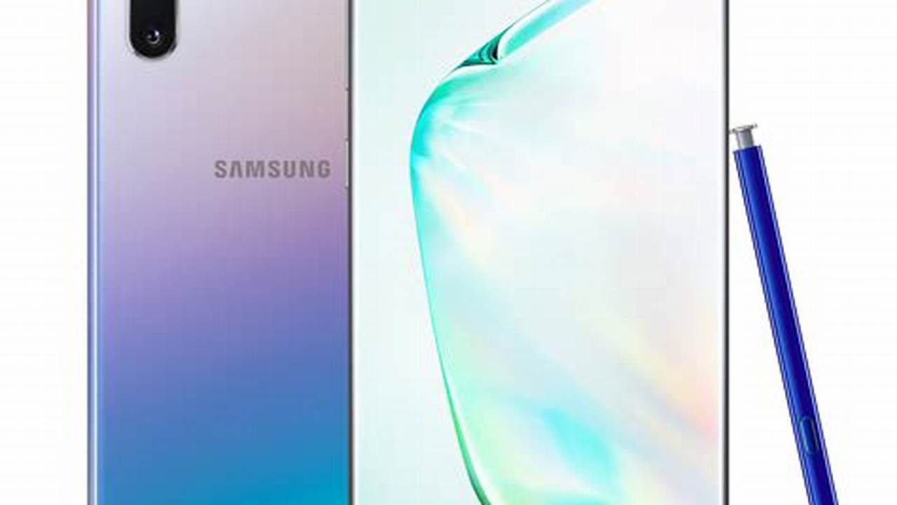 Samsung Galaxy Note10+, Rekomendasi