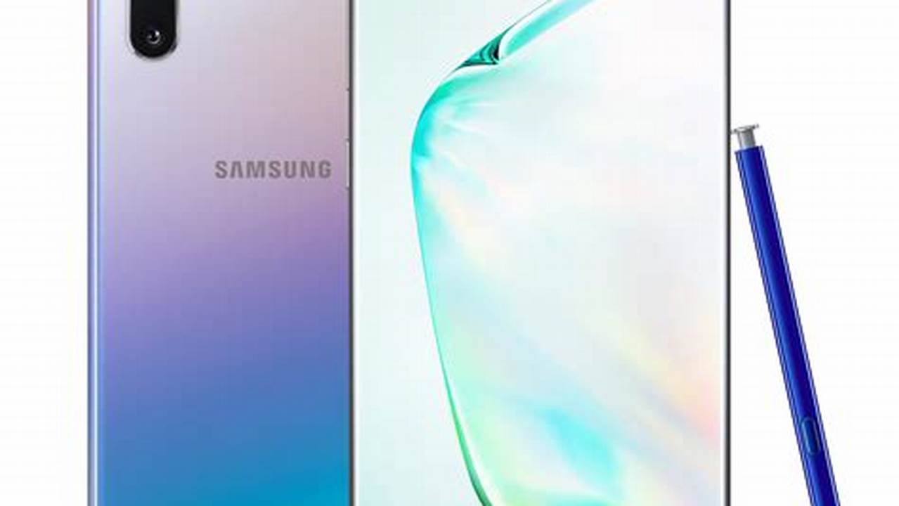 Samsung Galaxy Note 10, Rekomendasi