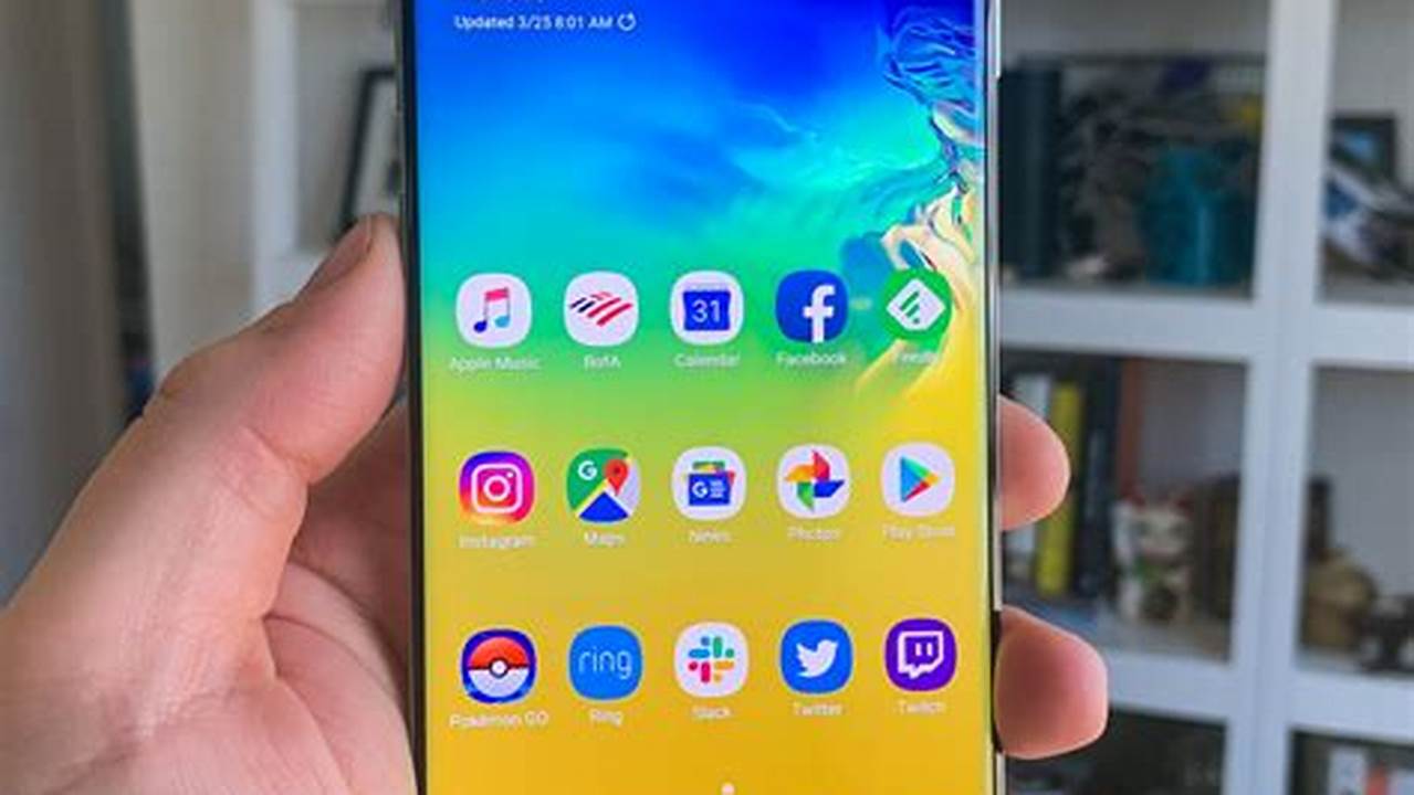 Samsung Galaxy S10+, Rekomendasi
