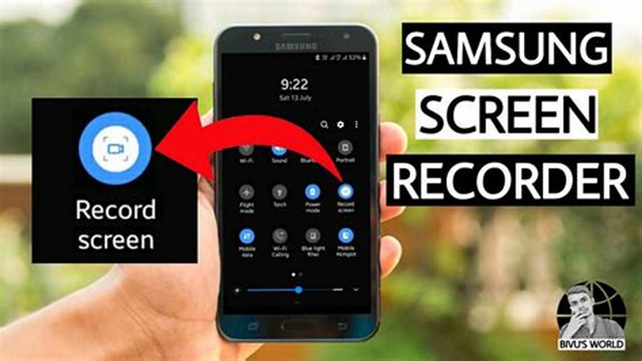Samsung Screen Recorder, Rekomendasi