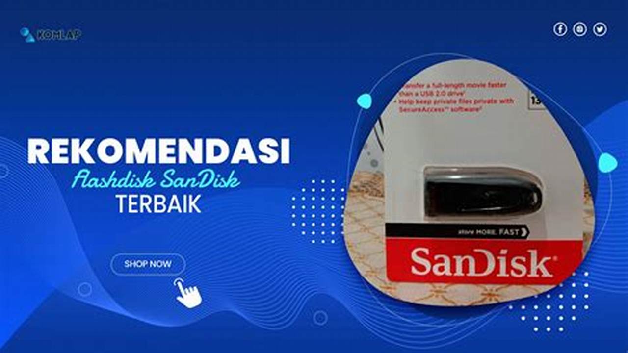 Sandisk, Rekomendasi