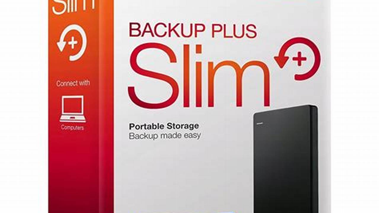 Seagate Backup Plus Slim 2TB, Rekomendasi