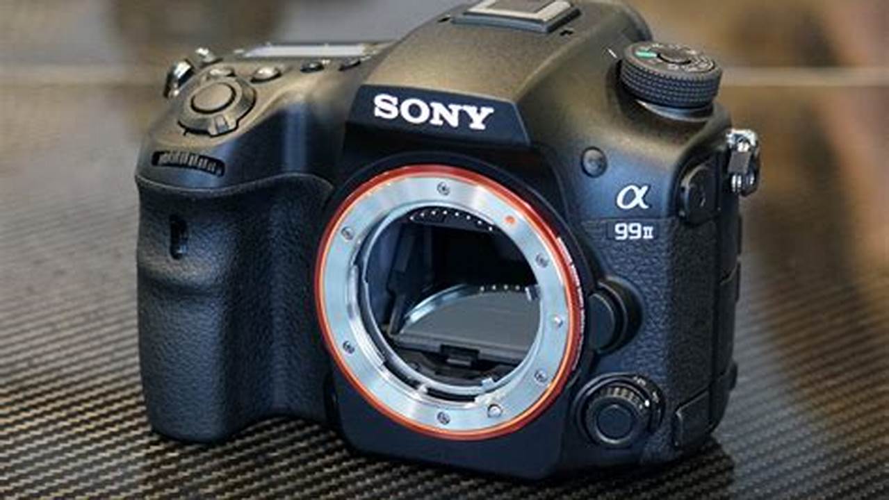 Sony A99 II, Rekomendasi