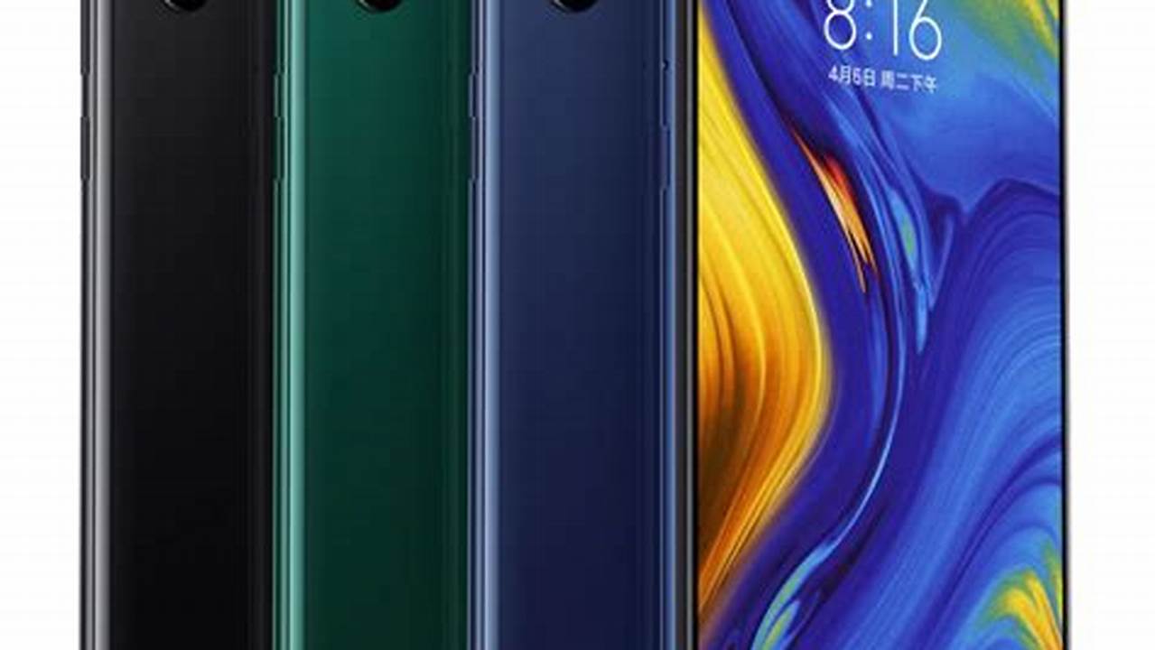 Spesifikasi Dan Harga Xiaomi Mi Mix 3, Rekomendasi