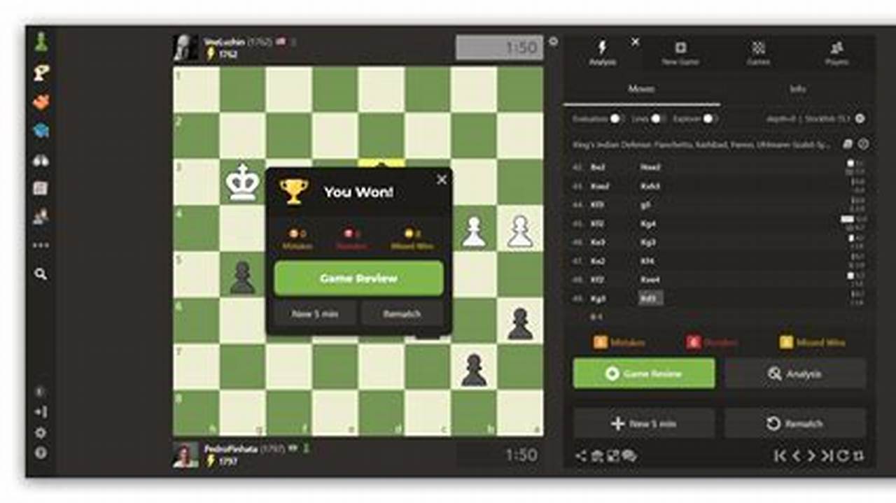 Stockfish Chess, Rekomendasi