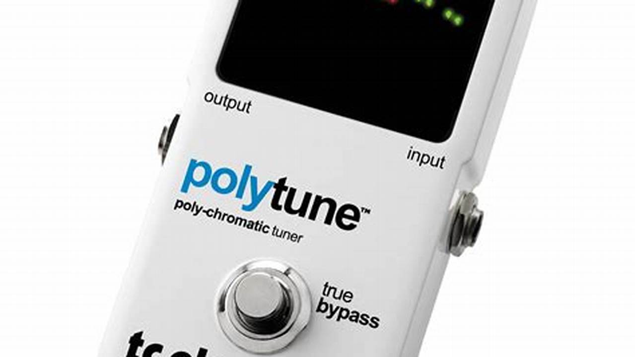 TC Electronic PolyTune, Rekomendasi