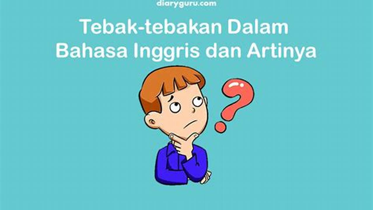 Tebak Kata Bahasa Inggris, Rekomendasi