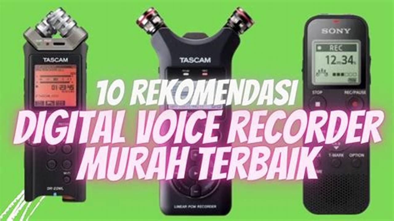 The Voice, Rekomendasi