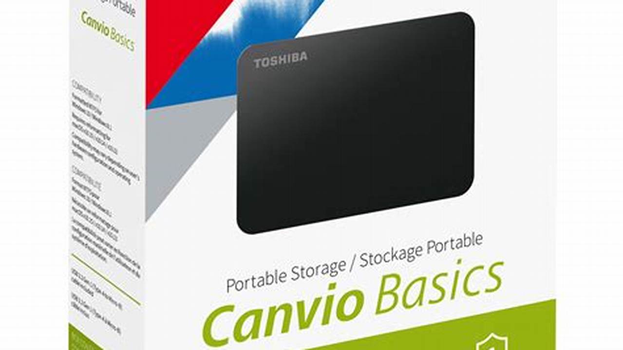Toshiba Canvio Basics 1TB, Rekomendasi