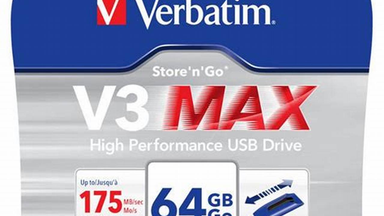 Verbatim Store 'n' Go V3, Rekomendasi