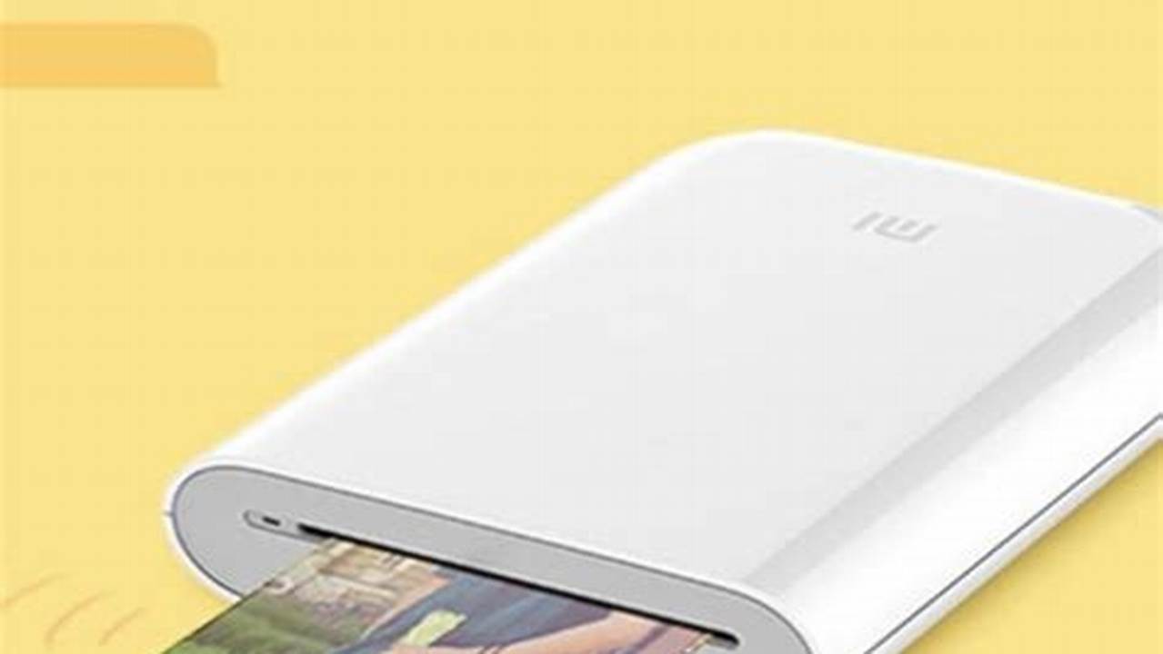 Xiaomi Mi Portable Photo Printer, Rekomendasi