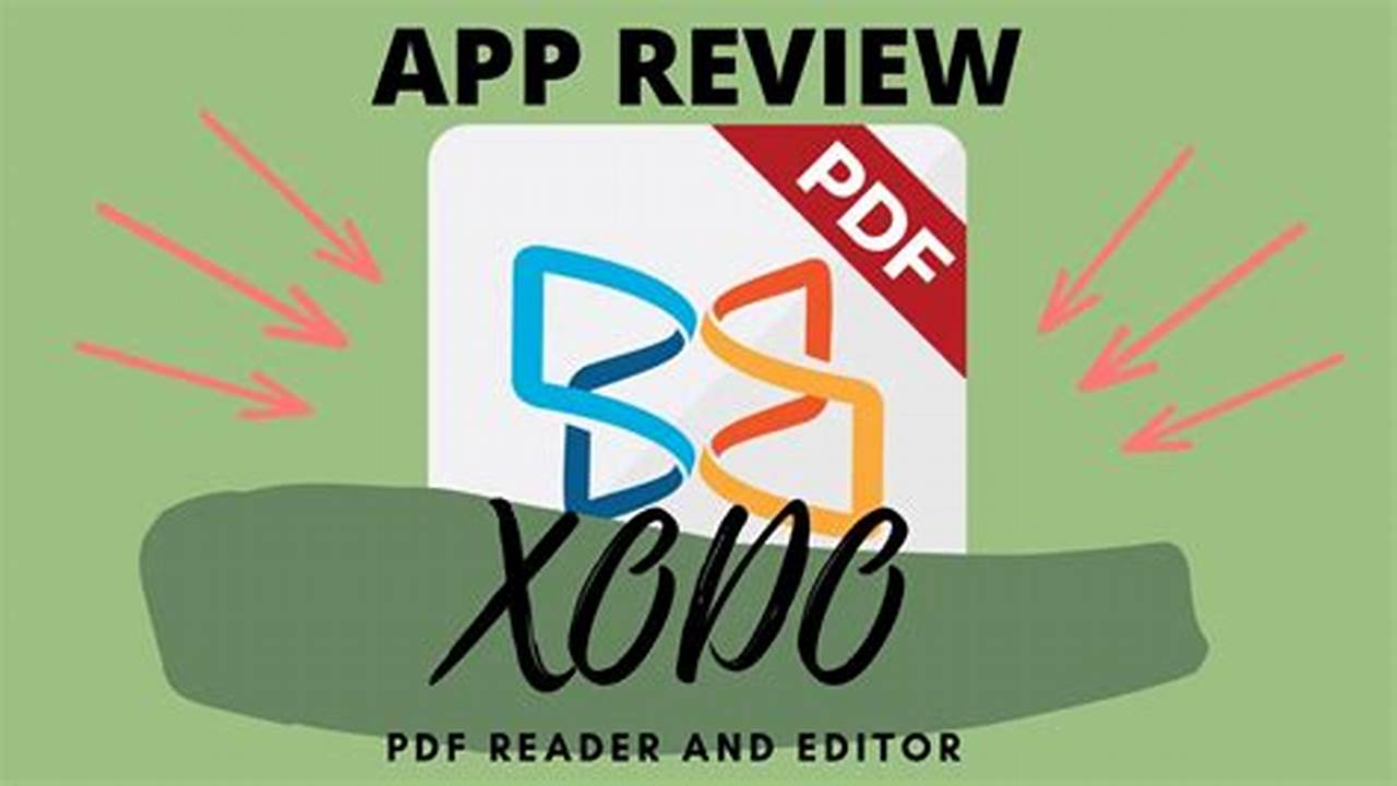 Xodo PDF Reader &amp; Editor, Rekomendasi