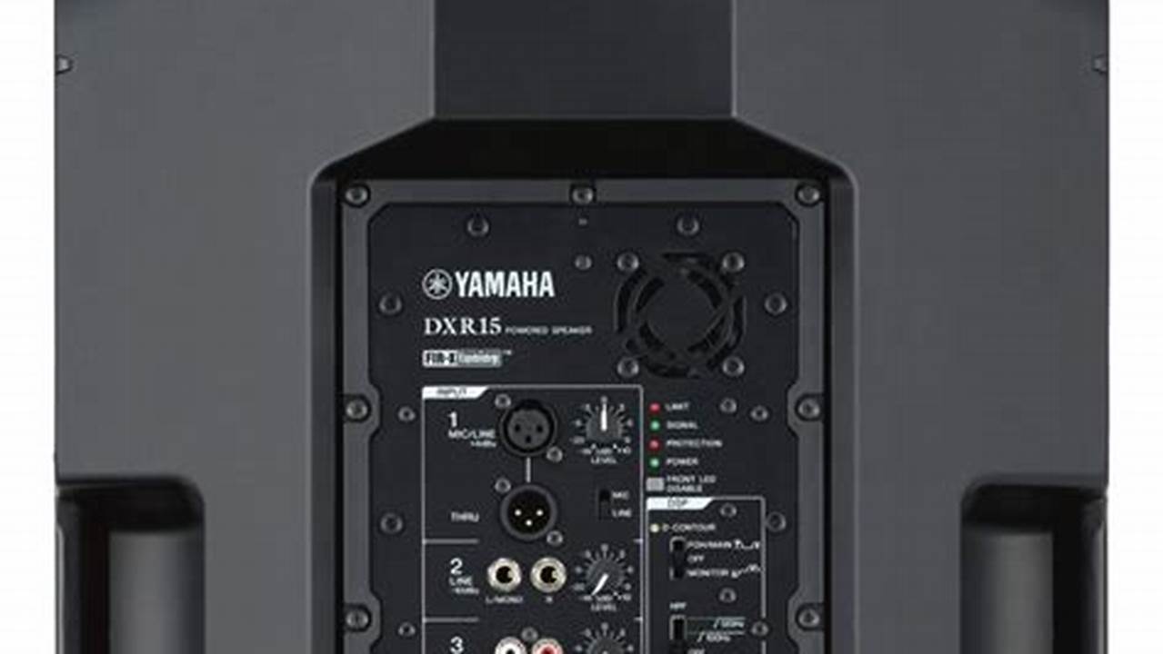 Yamaha DXR15, Rekomendasi